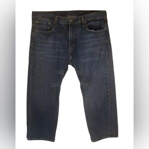 Levis 569‎ Men's Loose Straight Fit Denim Blue Jeans 38x30